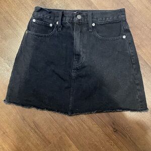 Madewell Denim Straight Mini Skirt size 25